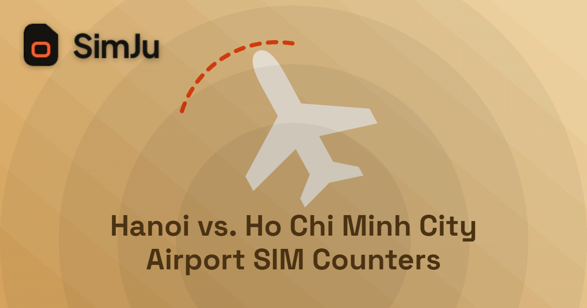 hanoi vs ho chi minh city airport sim counters