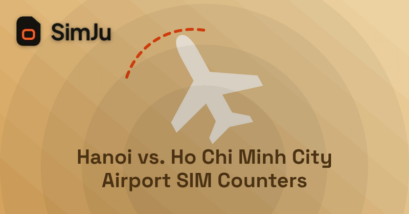 hanoi vs ho chi minh city airport sim counters