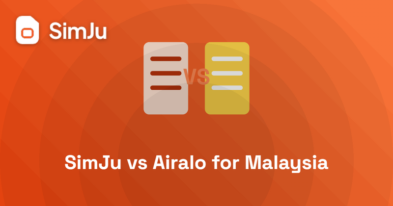 simJu vs airalo for malaysia