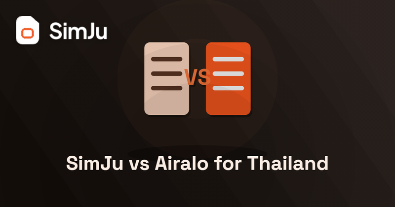 simju vs airalo for thailand