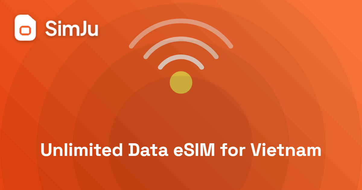 unlimited Data esim for vietnam