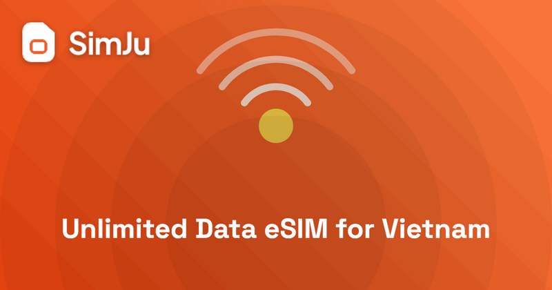unlimited Data esim for vietnam