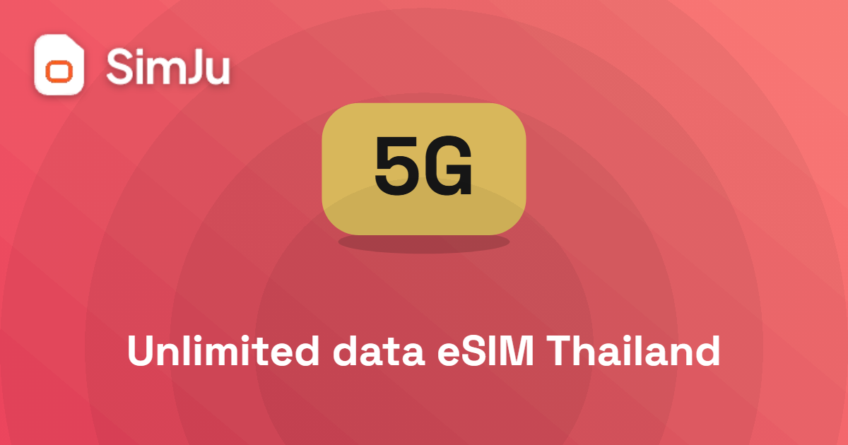 unlimited data esim thailand